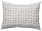 Dot Of Spots Decorative Throw Pillow, Sunwashed Brick, 14"x20"