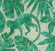 Green Monkey Fabric Jungle Silhouette Upholstery Drapery Material, Standard Cut