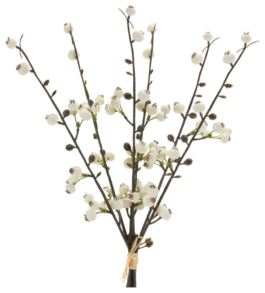 Winter Berry Twig Bundle, Set of 6