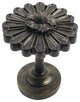 Bellis Medallion Drapery Holdback, Burnt Gold