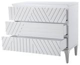 Uttermost Colby White Drawer Chest