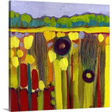 Skagit Fields No 1 Wrapped Canvas Art Print, 16"x16"x1.5"