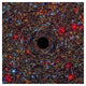 "Black Hole in NGC 1600" Digital Paper Print by NASA, 26"x26"