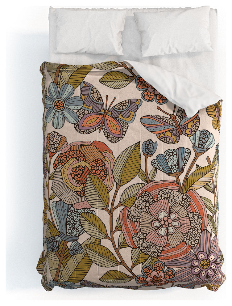 Deny Designs Valentina Ramos Dream Garden Light Bed in a Bag, Full