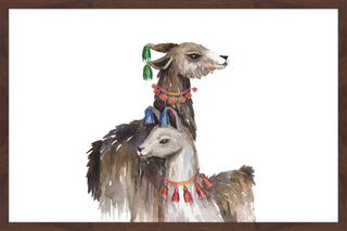 "Princesses" Framed Painting Print, 18"x12"