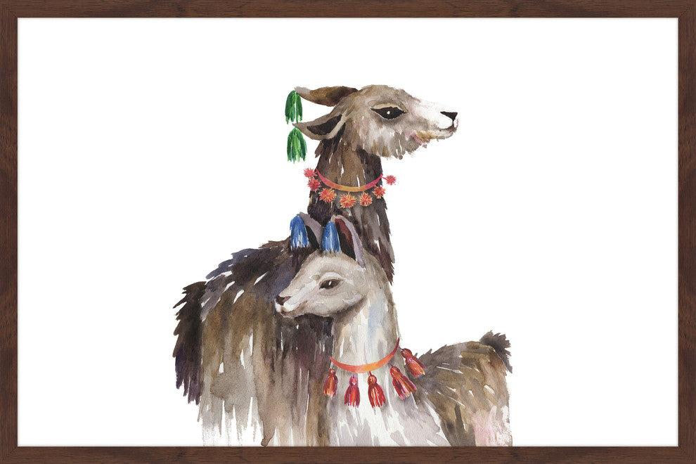 "Princesses" Framed Painting Print, 18"x12"