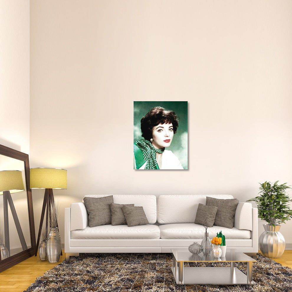 "Joan Collins" Stretched Canvas Giclee by Hollywood Photo Archive, 32x40"