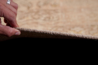 Consigned, Handmade Oriental Vintage Worn Persian Faded Distressed Rug, 9'x12'