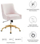 Side Dining Chair, Pink, Velvet, Modern, Kitchen Bistro Restaurant Hospitality