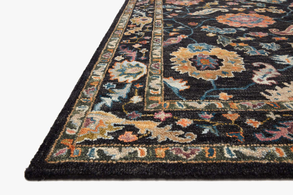 Padma PMA-01 Black/Multi 5'x7'6" Area Rug
