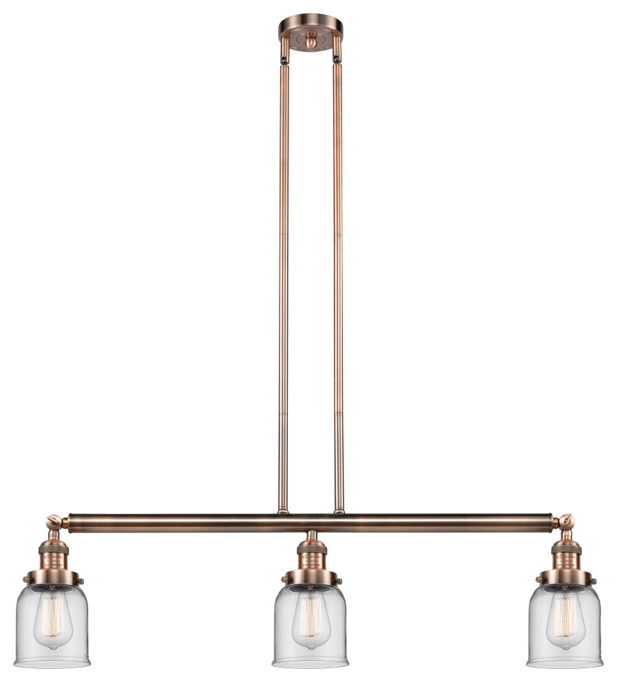 Innovations Lighting 213-Ac-S-G52-Led 3 Light Dimmable Led Island Light