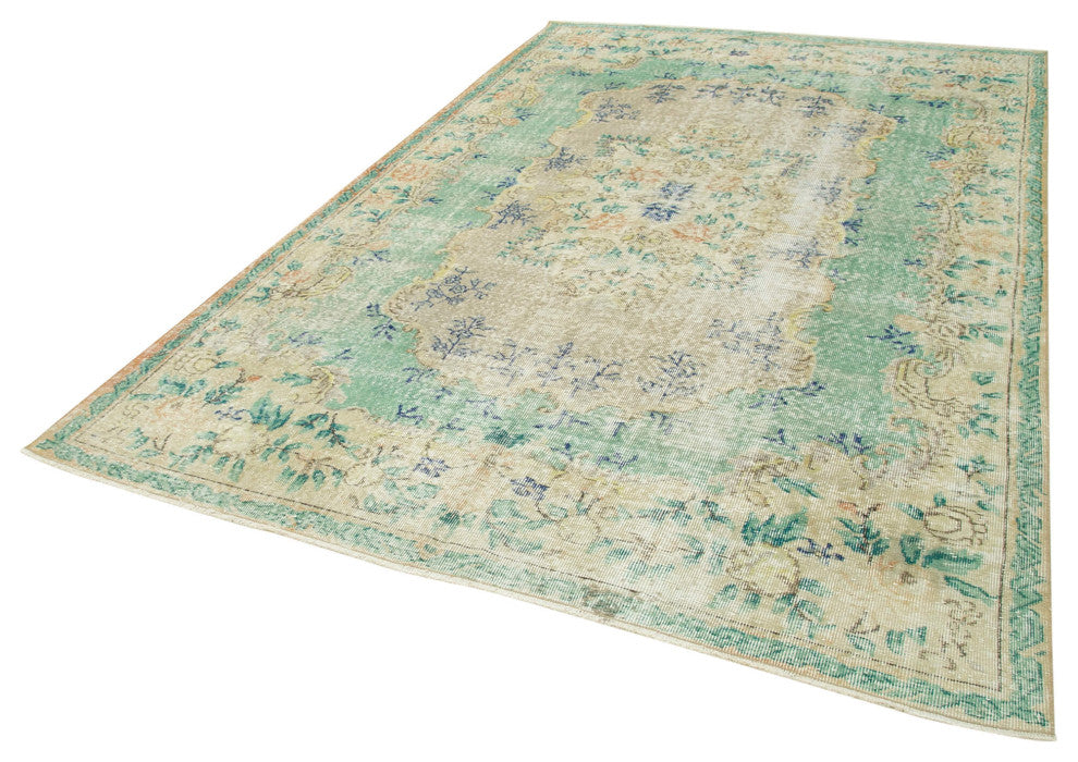 Rug N Carpet - Handmade Turkish 6' 8'' x 10' 2'' Unique Area Rug