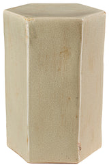 Porto Ceramic Indoor/Outdoor Side Table, Pistachio, Large