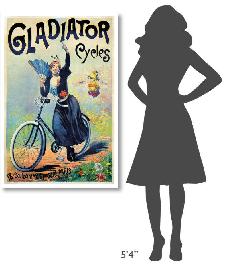 "Gladiator Cycles" Digital Paper Print by Unknown, 31"x46"