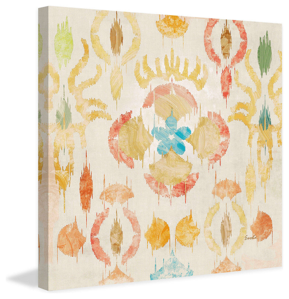 "Baroque" Painting Print on Canvas by Evelia