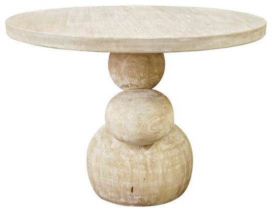 Reclaimed Lumber Boulder Breakfast Table
