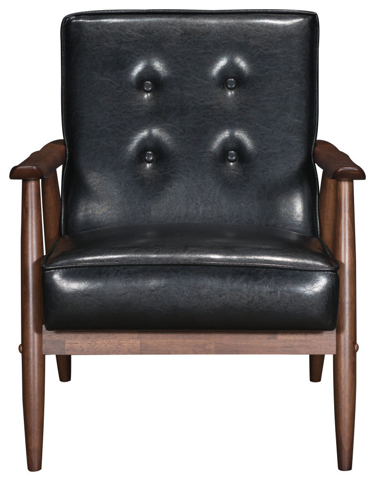 Rocky Arm Chair Black