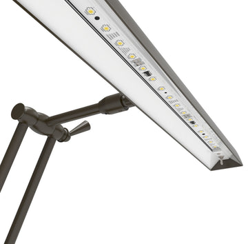 LED Piano Desk Lamp, Mahogany Bronze