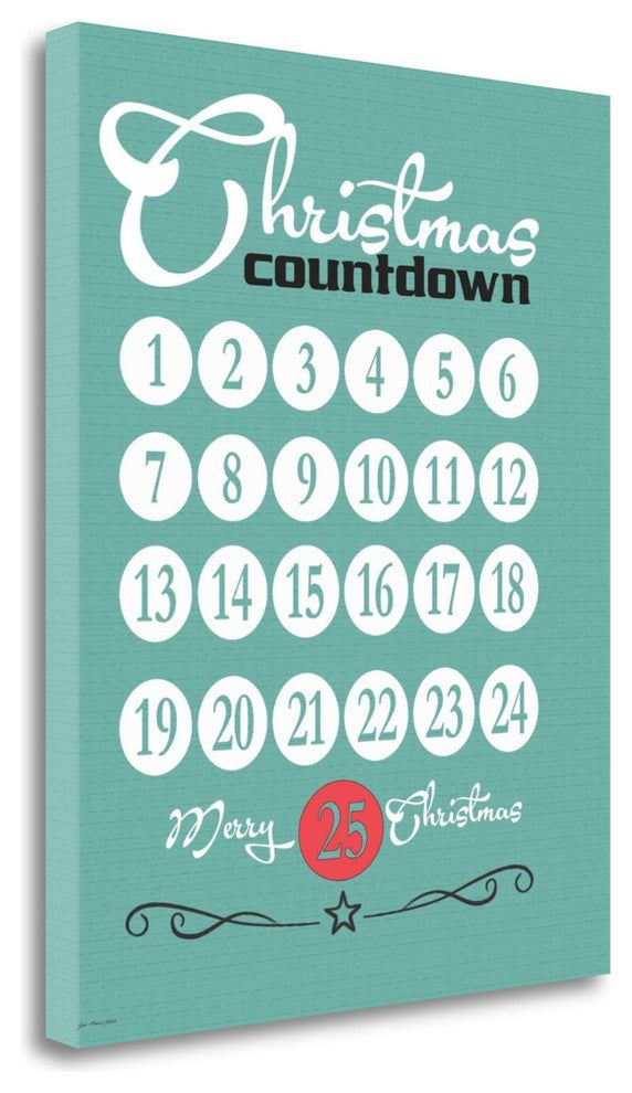 "Countdown" By Jo Moulton, Giclee Print on Gallery Wrap Canvas, Ready to Hang