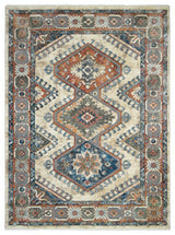Oxford Sahara Traditional Area Rug, Beige, 2'1"x7'5"