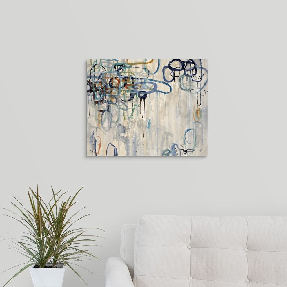 Pearl wise II Wrapped Canvas Art Print, 20"x16"x1.5"