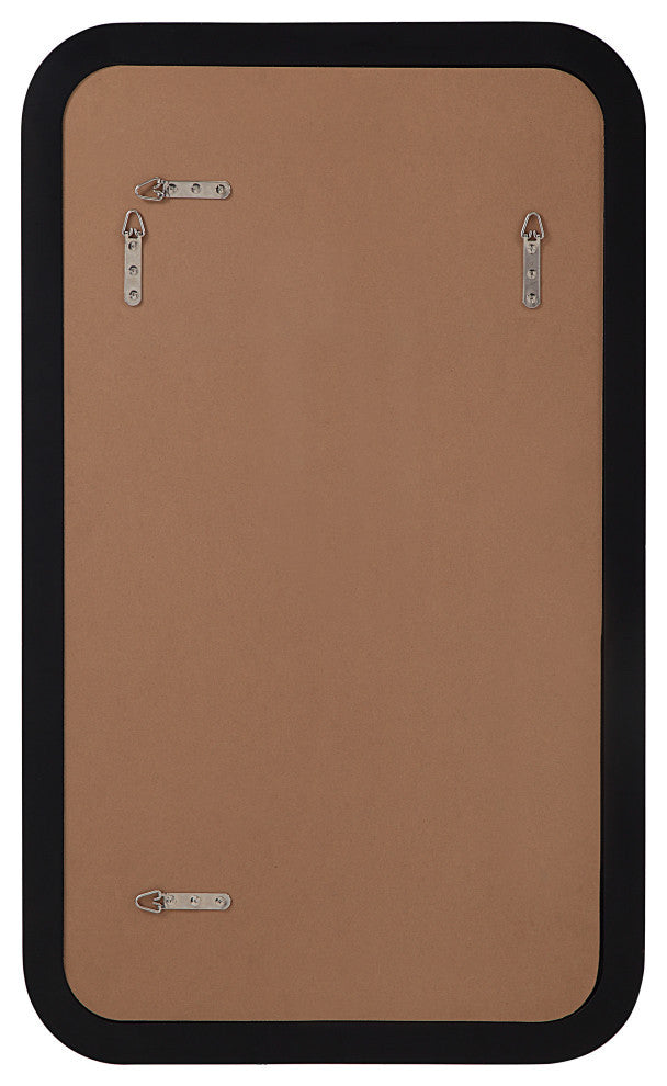 Almere 40" Tall Rectangular Mirror, Dark Antique Bronze
