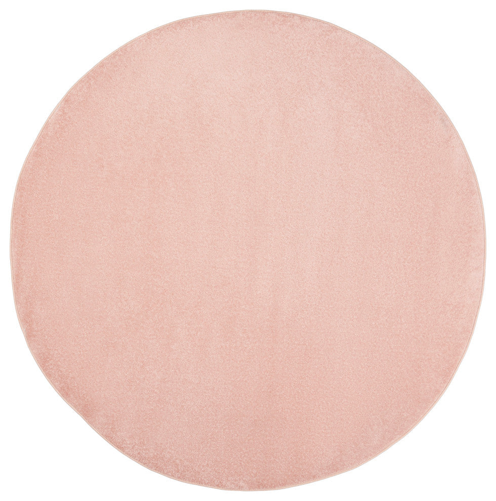 Nourison Essentials 6' x Round Pink Outdoor Area Rug