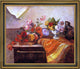 Paul Gauguin Pots and Bouquets Framed Premium Canvas Print, 20"x25"
