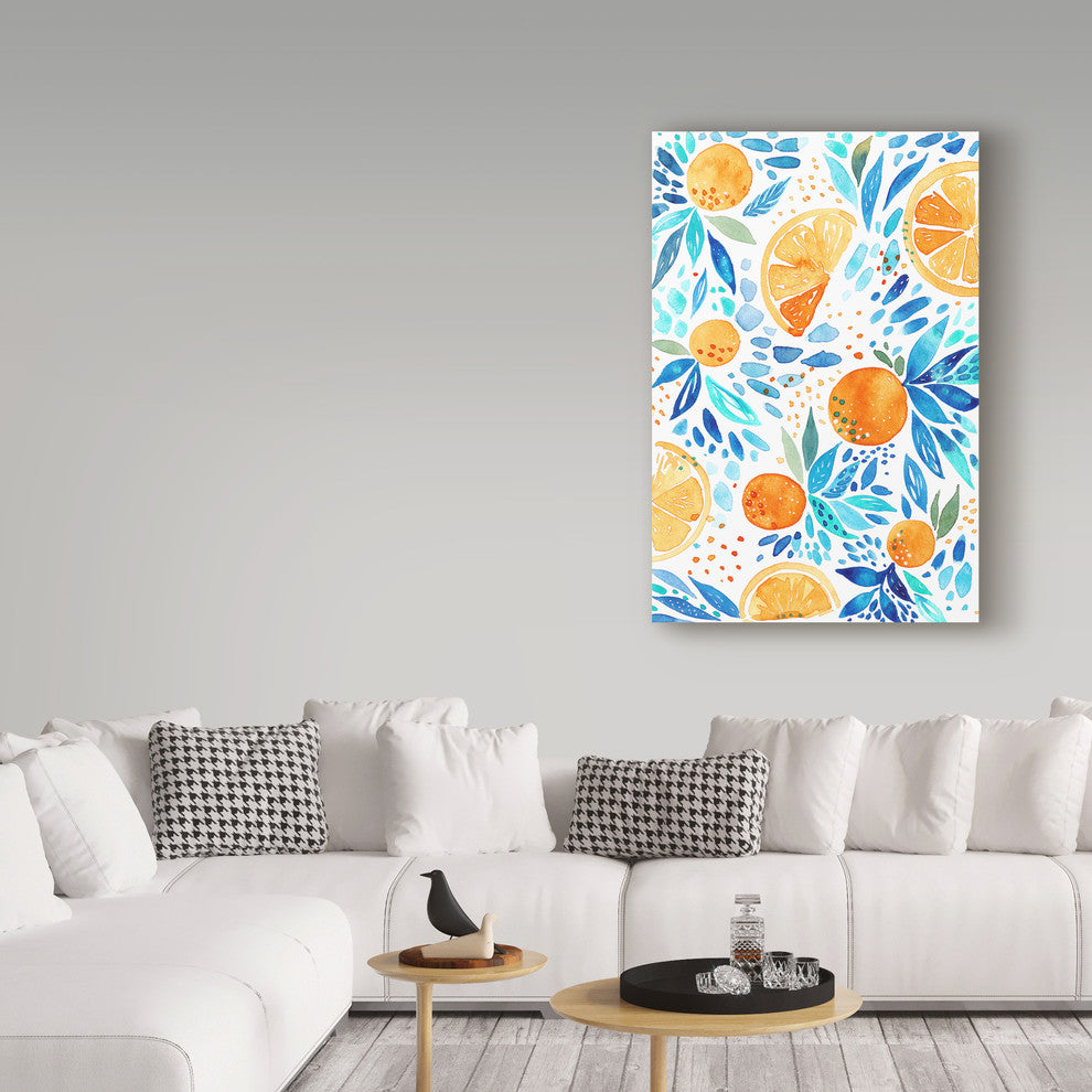 "Citrus 2" by Irina Trzaskos Studio, Canvas Art, 22"x32"