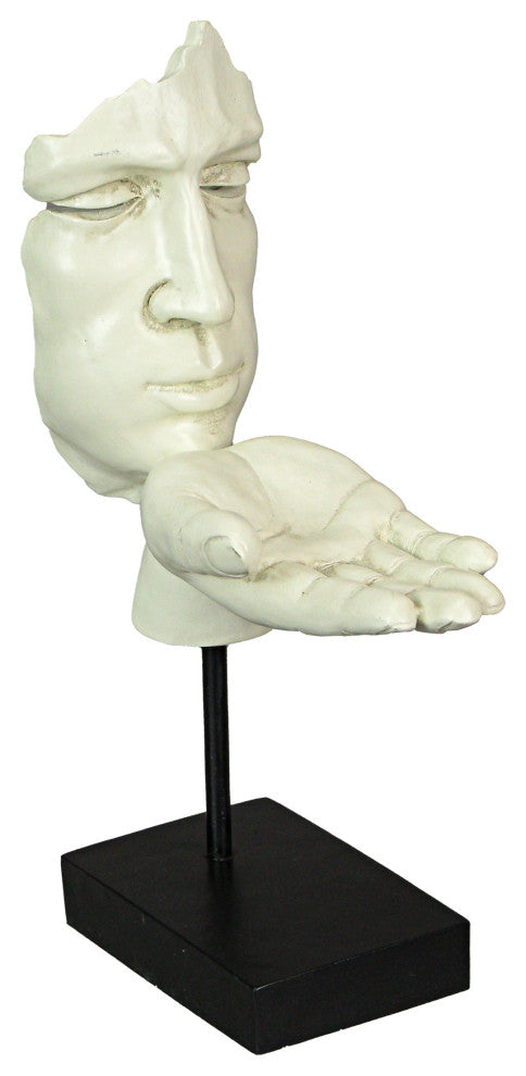 Vitruvian Collection `Blowing A Kiss` Sculpture Tealight Candle Holder Statue