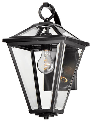 Maxim 30564 Prism 16" Tall Wall Sconce - Black