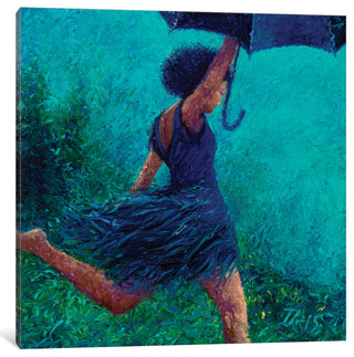 "Bumbershoot Dash Gallery" by Iris Scott, 37"x37"x1.5"