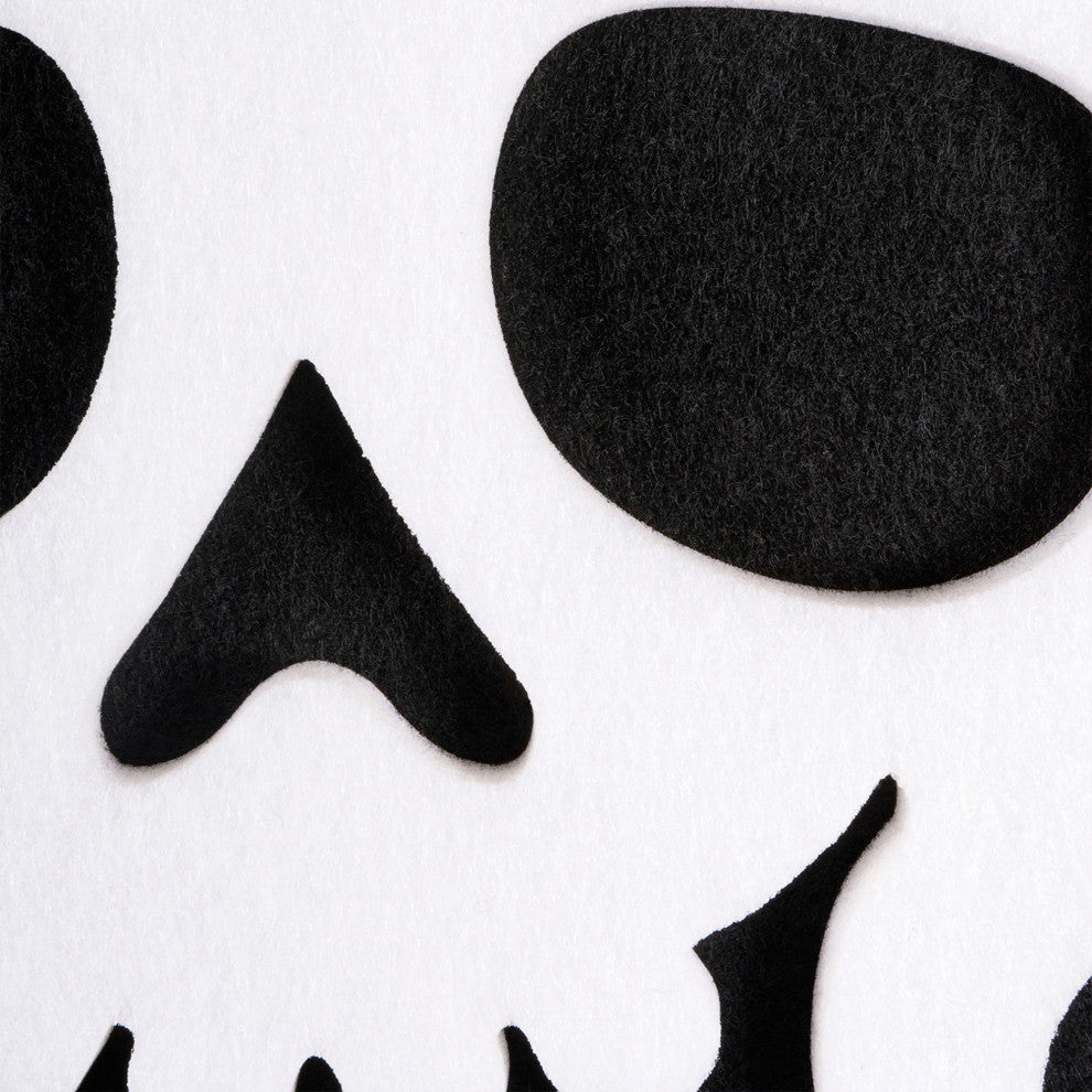 Hanging Foam Skull & Crossbones, Set of 2