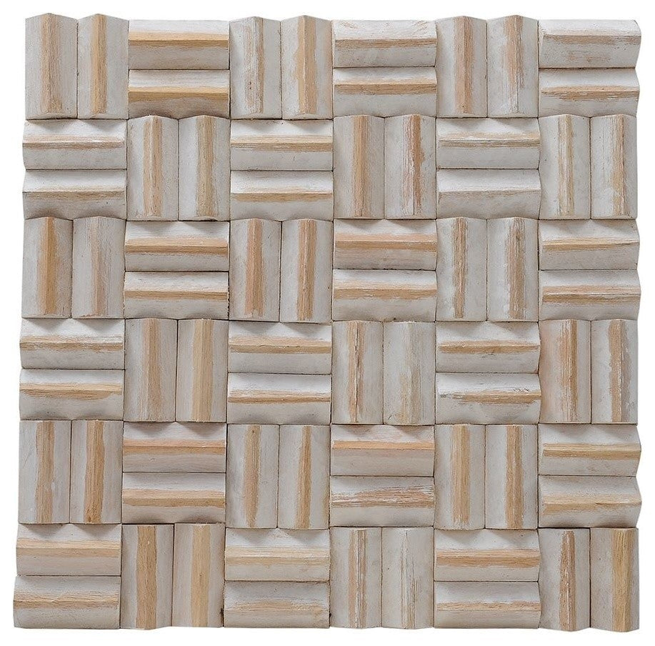 East at Main Thatch Coral Teak Wall Tile