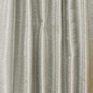 Light Gray Silk Dupioni Fabric By The Yard, 5 Yards For Curtain, Dress Wholesale