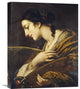 "Saint Catherine of Alexandria" Artwork, 17" x 22"