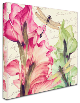Color Bakery 'Dragonfly Morning II' Canvas Art, 24"x24"