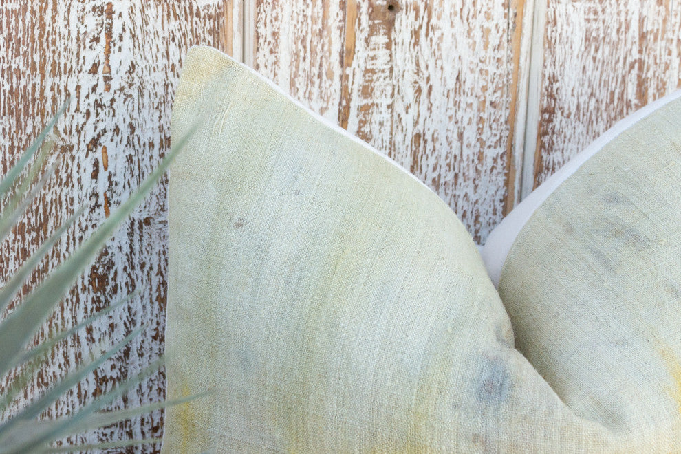 Lanu Tie Dyed Organic Silk Pillow