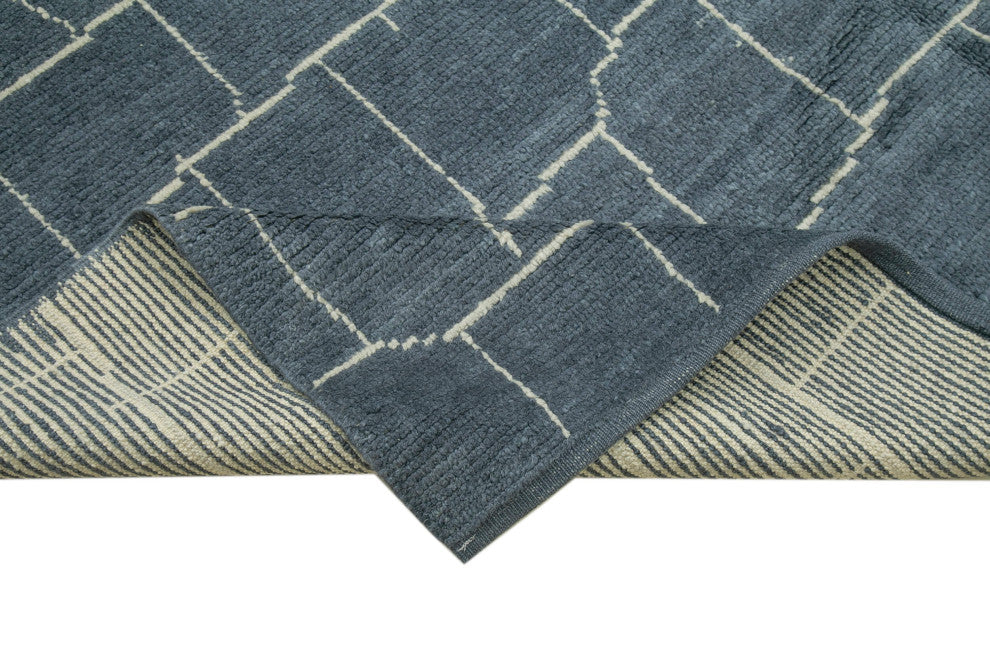 Rug N Carpet - Handmade Decorative 7' 9'' x 9' 11'' Moroccan Area Rug