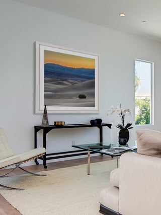 "Rolling Sand Hills Square" Framed Art Print