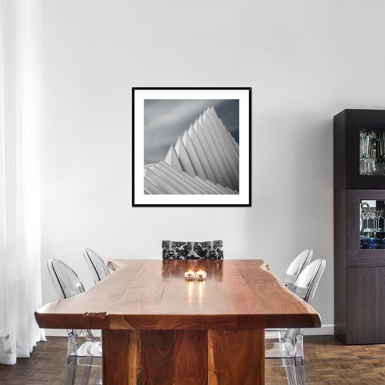"Agtama" Framed Digital Print by Gilbert Claes, 38"x38"