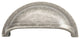 Belwith Hickory 3 " Williamsburg Oil-Rubbed Bronze Cup Cabinet Pull P3055-10B, B