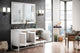 James Martin E645-V60D-GW-3ENC 60" Double Vanity Cabinet Glossy White + Top