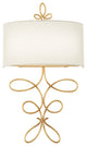 Gianella LED Wall Sconce, Ardent Gold Leaf