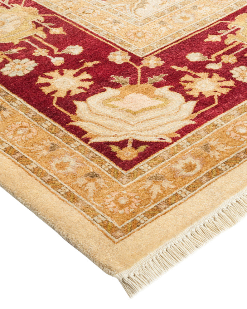 Serenity, One-of-a-Kind Hand-Knotted Area Rug Ivory, 8'1"x10'6"
