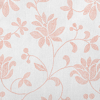 Traditional Floral Polyester Indoor Pillow, Blush, 16"x16"