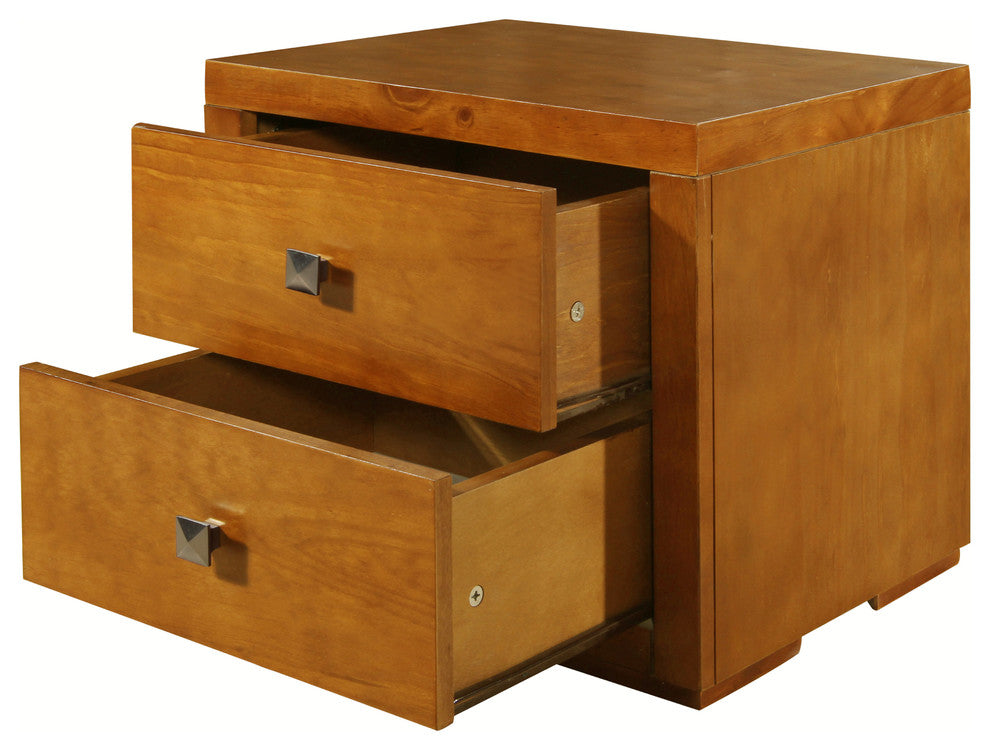 Camden Isle Oxford Oak Nightstand