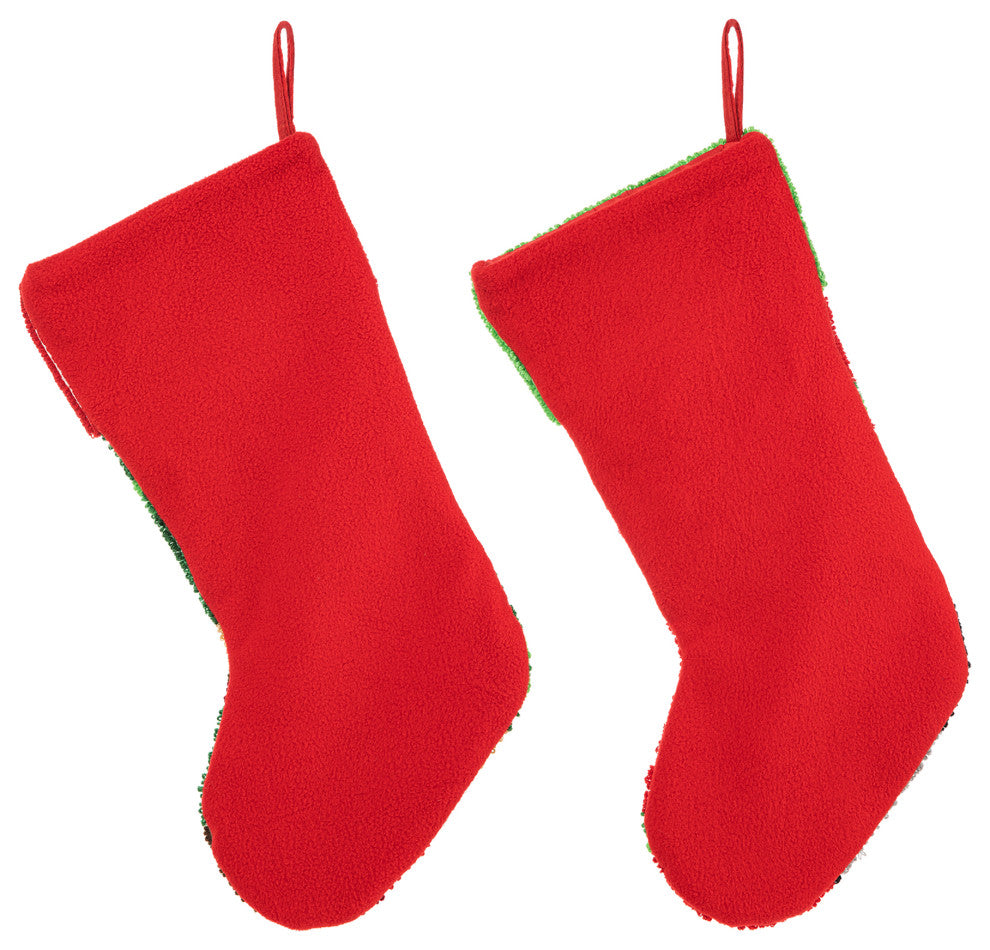20.5"L Hooked Stocking, Dog & Cat
