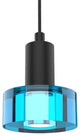 Black Socket - Blue Color Gel Single Pendant