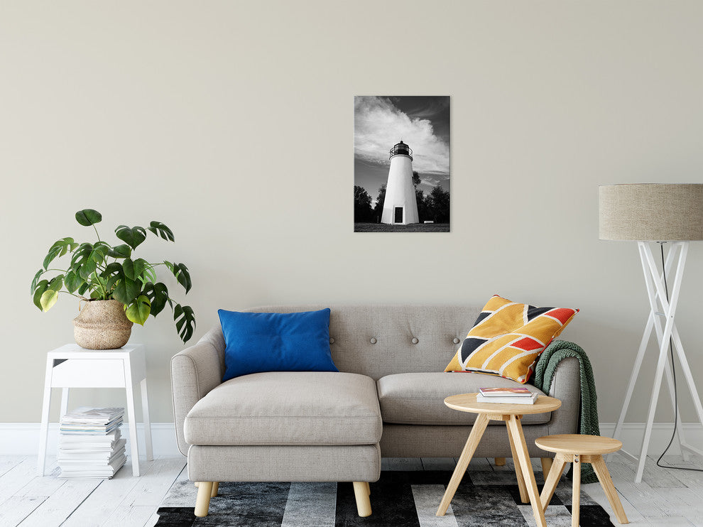 Touch the Sky Coastal Landscape Photo Canvas Wall Art Print, 16" X 20"